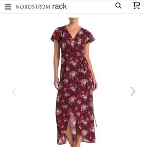 Superfoxx wrap tie dress